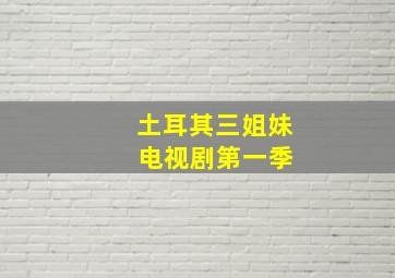 土耳其三姐妹 电视剧第一季